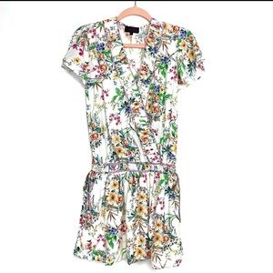 Hale Bob White Floral Dress